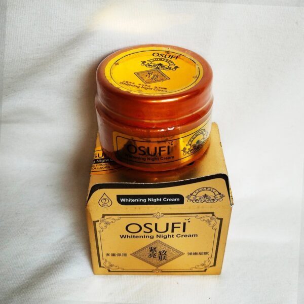 Saffron নাইট ক্রিম  + OSUFI ছোট সিরাম + ১ পিস Iranian saffron soap - i1sn1sos1 - Image 4