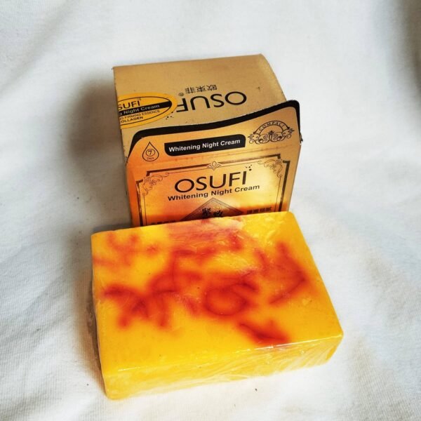 Saffron নাইট ক্রিম  + OSUFI ছোট সিরাম + ১ পিস Iranian saffron soap - i1sn1sos1 - Image 5